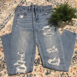 AE ripped skinny  jean